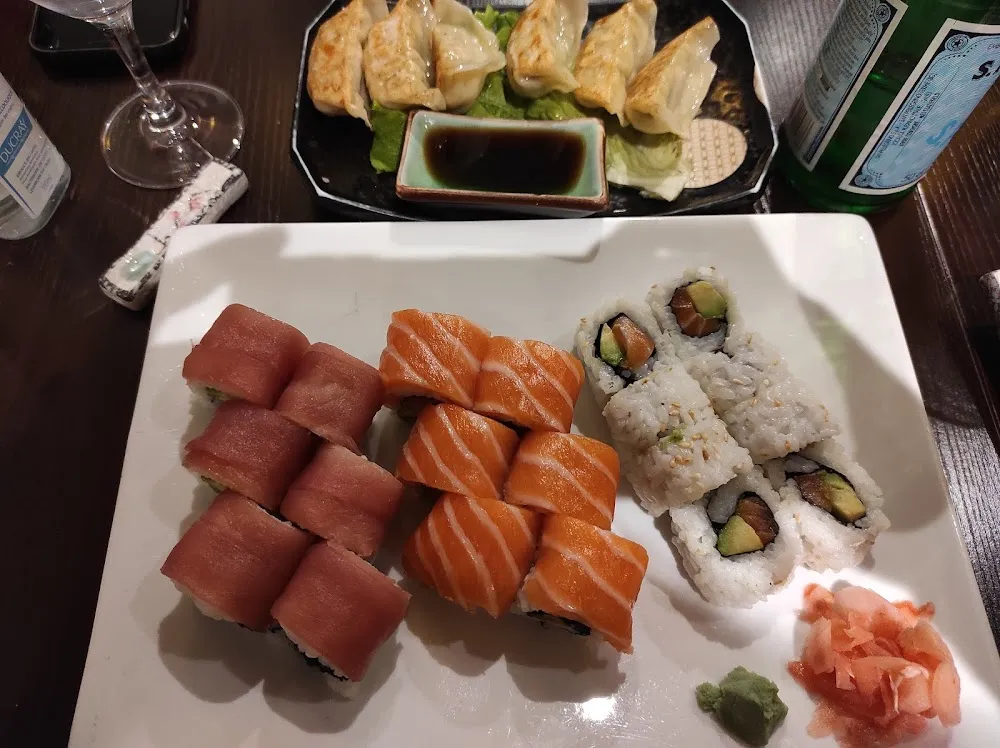 Gyoza Crevettes California Saumon